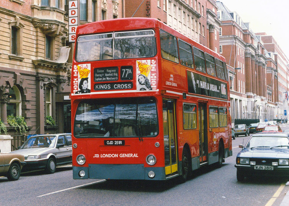 Route 77A, London General, DMS2251, OJD251R