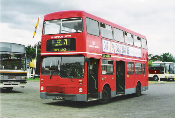 Route 71, London United, M881, OJD881Y