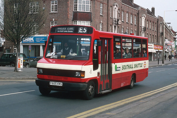 Route E5, Ealing Buses, MA5, F605XMS, Greenford