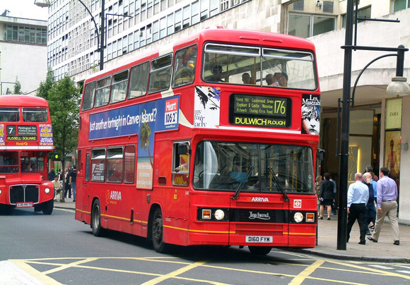 Route 176, Arriva London, L160, D160FYM, Oxford Street