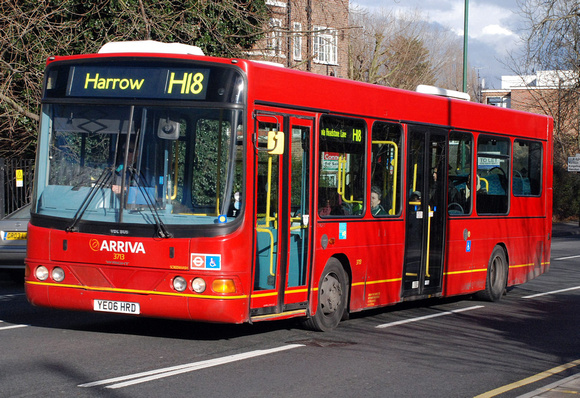 Route H18, Arriva The Shires 3713, YE06HRD, Harrow