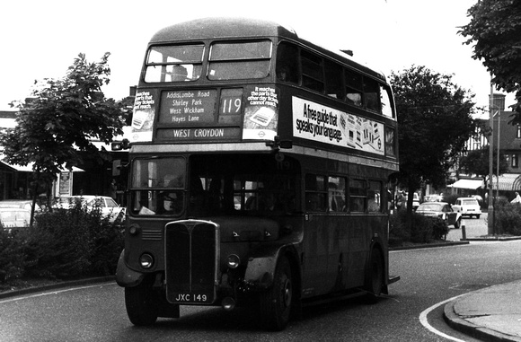 Route 119, London Transport, RT786, JXC149, Hayes