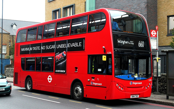 Route 660, Stagecoach London 12286, SN14TXE, Catford