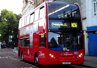 Route N136, Stagecoach London 10127, LX12DFA, Catford
