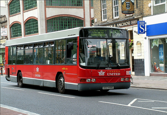 Route H91, London United, LLW10, ODZ8910, Chiswick