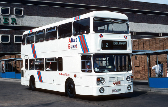 Route 112, Atlas Bus, NOC493R, Brent Cross