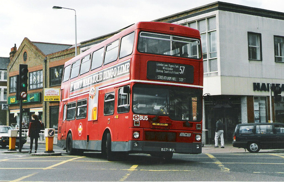 Route 57, London Transport, M1271, B271WUL, Tooting Broadway
