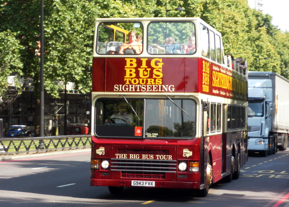 Big Bus Tours, D943, G943FVX, Marble Arch