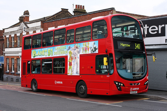 Route 340, Arriva The Shires 6101, KX59AEF, Harrow Weald