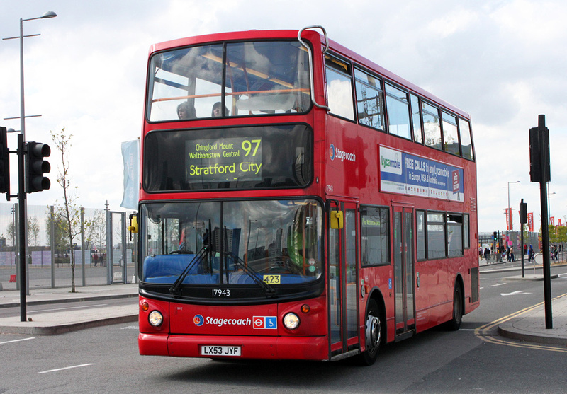 London Bus Routes Route Chingford Station Stratford City