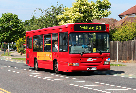 Route R3, Metrobus 255, SN54GRF, Petts Wood