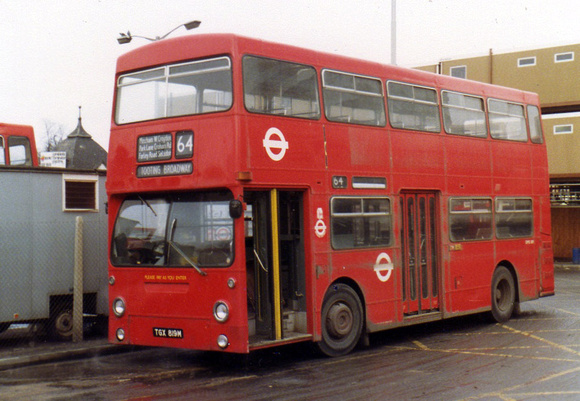 Route 64, London Transport, DMS819, TGX819M, Croydon