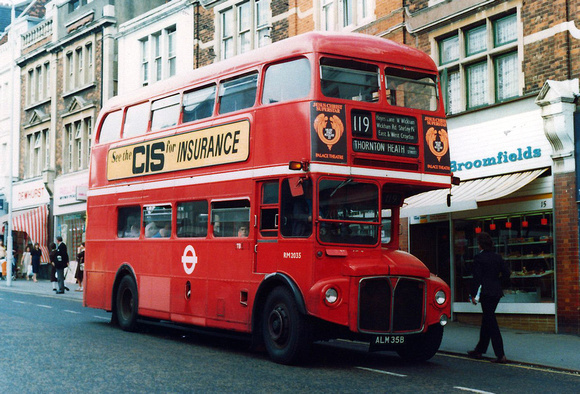 Route 119, London Transport, RM2035, ALM35B, Bromley