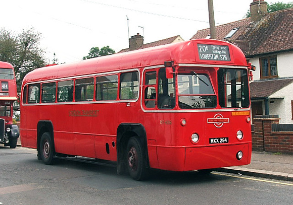 Route 20B, London Transport, RF406, MXX294, Loughton