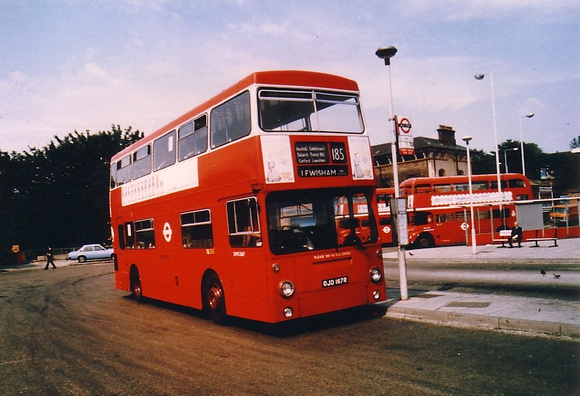 Route 185, London Transport, DMS2167, OJD167R, Lewisham