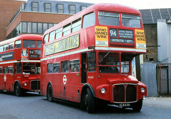Route 94, London Transport, RM2043, ALM43B, Lewisham