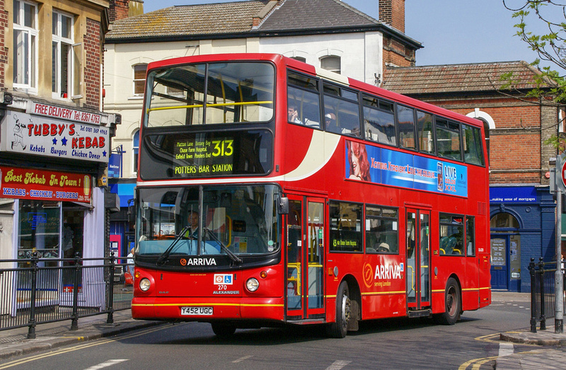 London Bus Routes Route Chingford Station Potters Bar Station