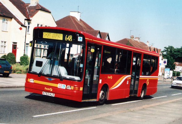 Route 648, First London, DML753, X753HLR