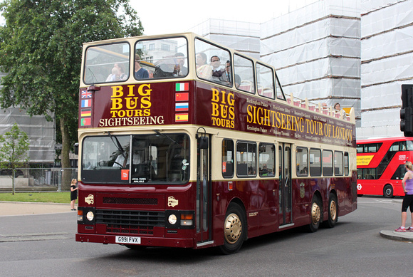 Big Bus Tours, D991, G991FVX, Hyde Park Corner