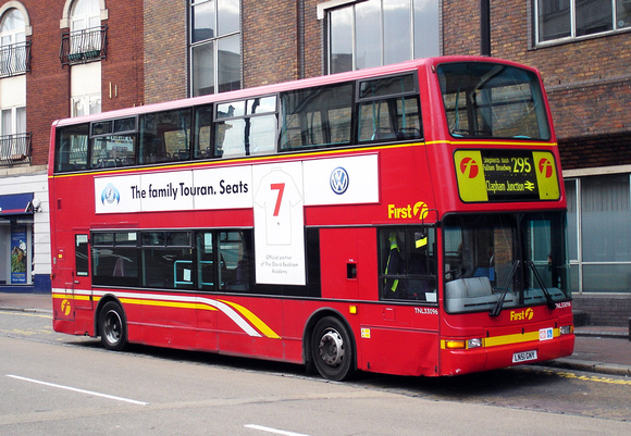 Route 295, First London, TNL33096, LK51GNY, Clapham Junction