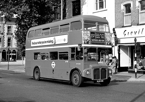 Route 237, London Transport, RM2084, ALM84B