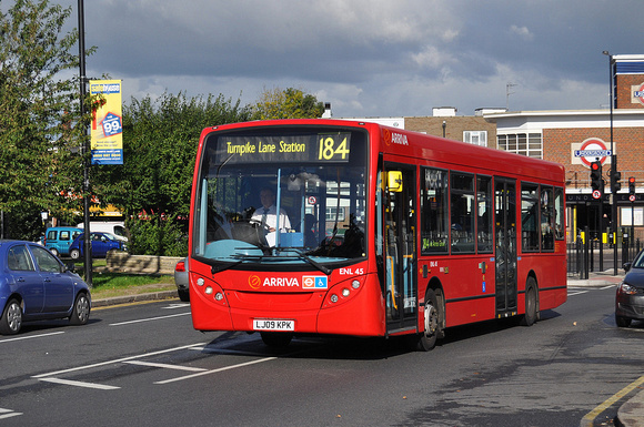 Route 184, Arriva London, ENL45, LJ09KPK