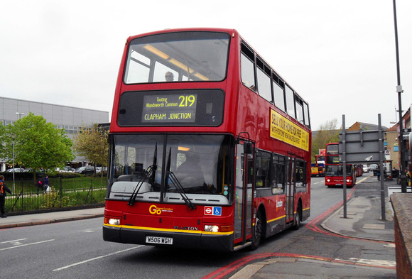 Route 219, Go Ahead London, PVL106, W506WGH, Colliers Wood