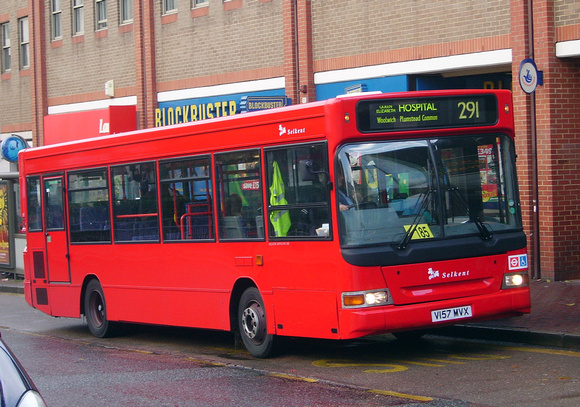 Route 291, Selkent ELBG 34157, V157MVX, Woolwich