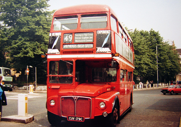 Route 49, London Transport, RM2179, CUV179C, Streatham