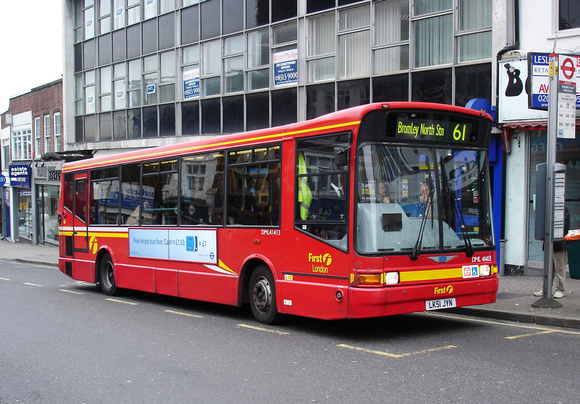 Route 61, First London, DML41413, LK51JYN, Bromley