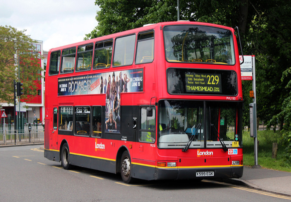 Route 229, Go Ahead London, PVL150, X599EGK, Sidcup
