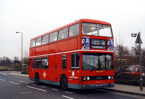 Route 401, London Central, T750, OHV750Y