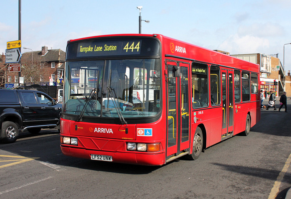 Route 444, Arriva London, DWL45, LF52UNW, Chingford Mount