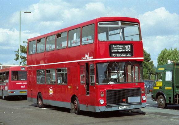 Route 263, London Northern, V3, A103SUU, Potters Bar