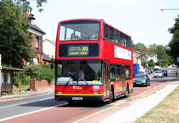 Route 89, London Central, PVL47, W447WGH, Shooters Hill