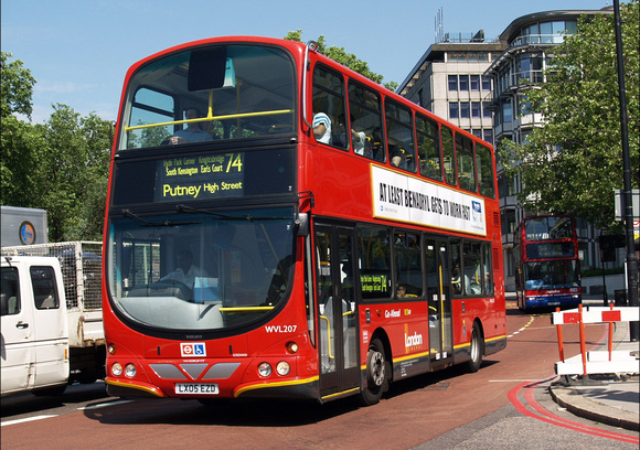 Route 74, London General, WVL207, LX05EZD, Marble Arch