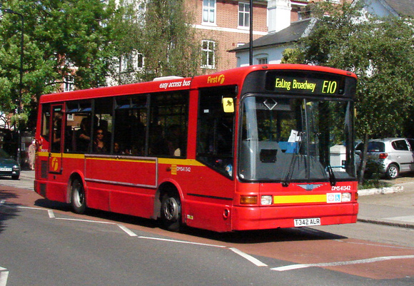 Route E10, First London, DMS41342, T342ALR, Ealing Broadway