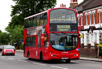 route london arriva routes edgware turnpike bus lane station wood green