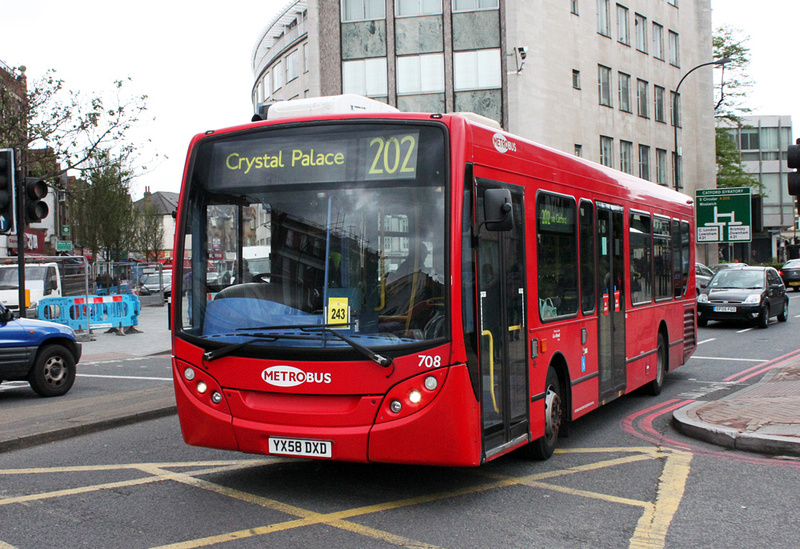 London Bus Routes Route 202 Blackheath, Royal Standard Crystal Palace