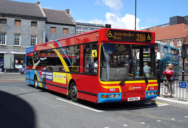 London Bus Routes Go North East Route 28A Go North East 4862