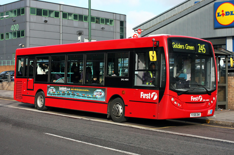 London Bus Routes Route 245 Alperton Sainsbury S Golders Green