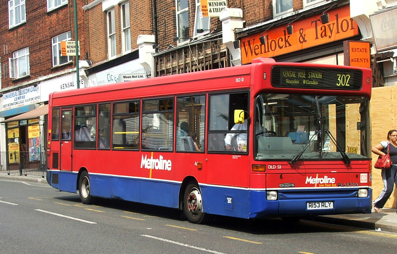 London Bus Routes Route 302 Kensal Rise Mill Hill Broadway