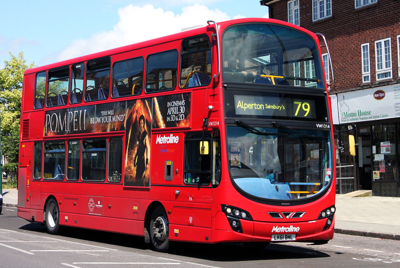 London Bus Routes | Route 79: Alperton, Sainsbury's - Edgware | Route ...