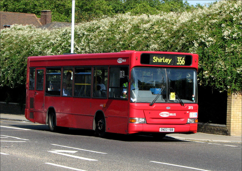 London Bus Routes Route 356 Shirley Upper Sydenham Route 356