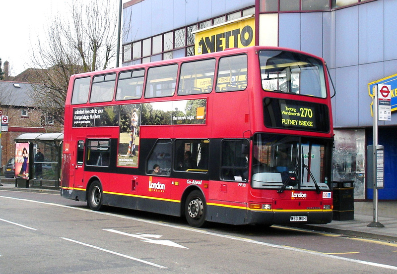 London Bus Routes Route 270 Mitcham Putney Bridge