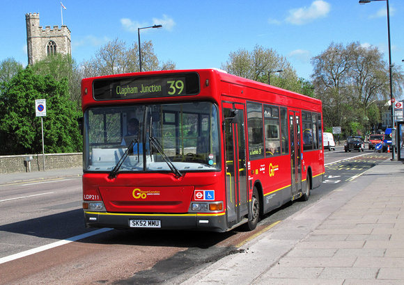 London Bus Routes | Route 39: Clapham Junction - Putney Bridge | Route ...