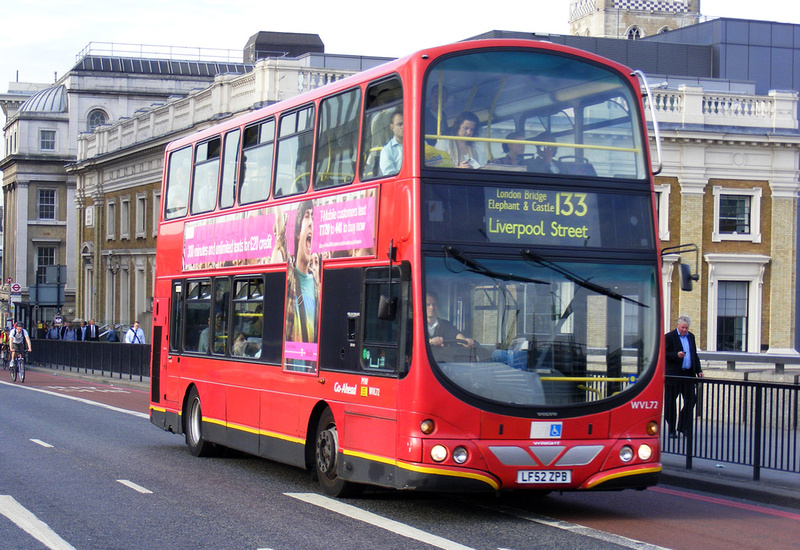 London Bus Routes Route 133 Liverpool Street Streatham Station