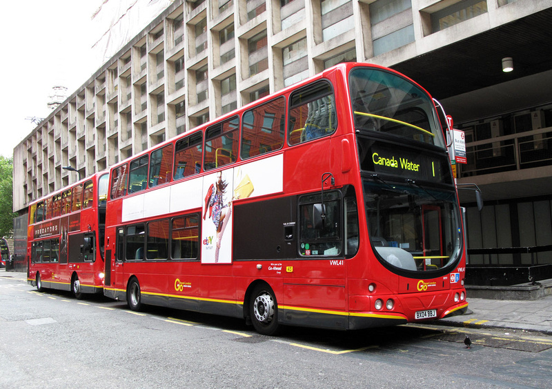 London Bus  Routes Route 1  Canada Water Tottenham 