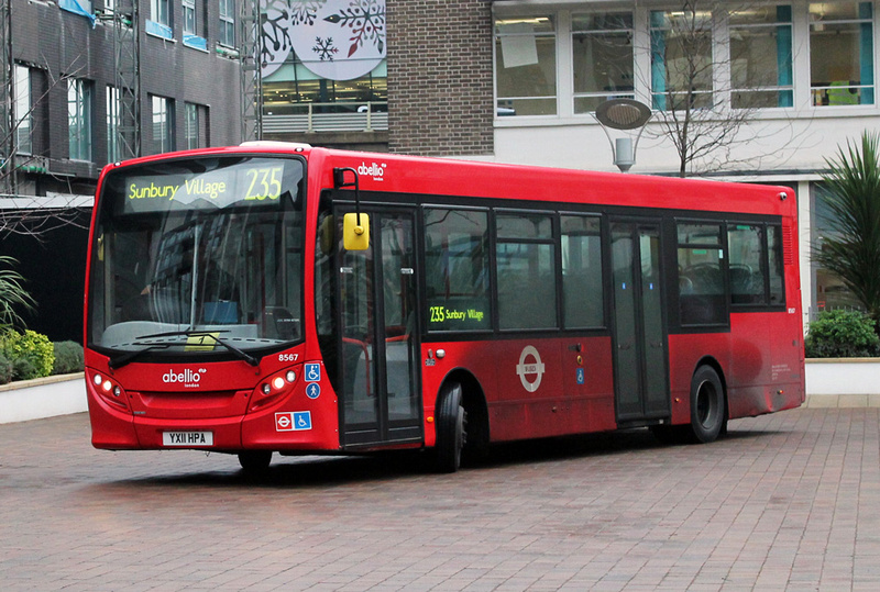 London Bus Routes | Route 235: North Brentford Quarter - Sunbury ...