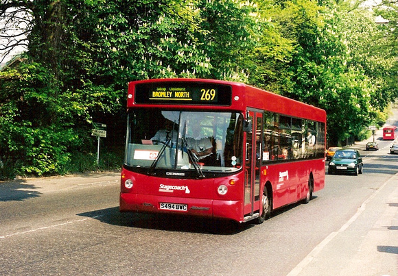 Route 269, Stagecoach London, SLD94, S494BWC, Chislehurst